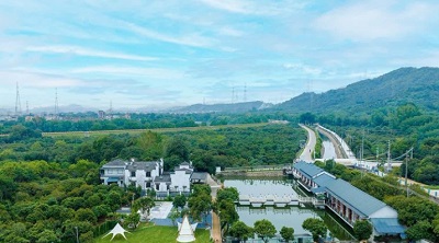 广州西湖合院全新11房20床特色合院民宿农庄温泉